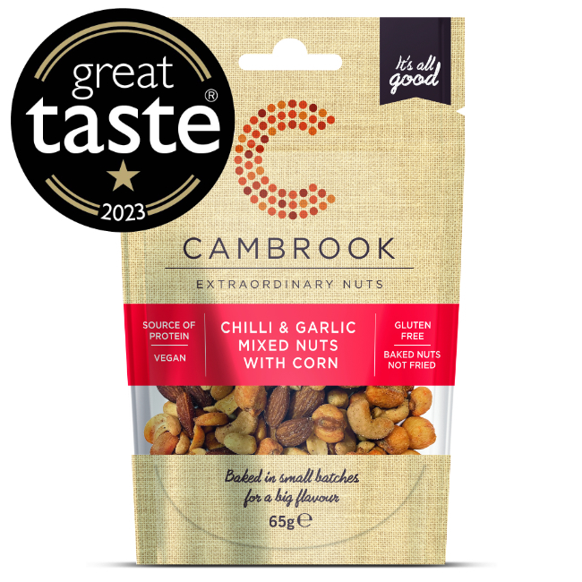 Med Pouch ~ Chilli & Garlic Mixed Nuts With Corn Med Pouch ~ Chilli & Garlic Mixed Nuts With Corn