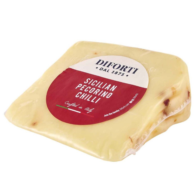 Italian Cheeses ~ Sicilian Pecorino Chilli Italian Cheeses ~ Sicilian Pecorino Chilli
