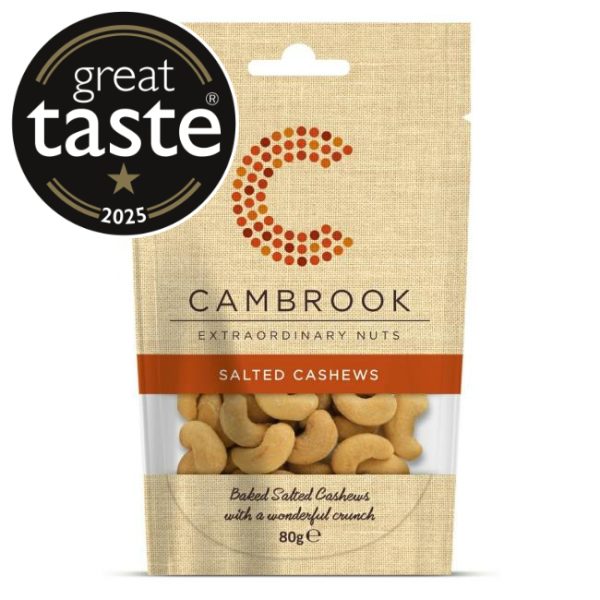 80G Pouch ~ Baked Salted Cashews