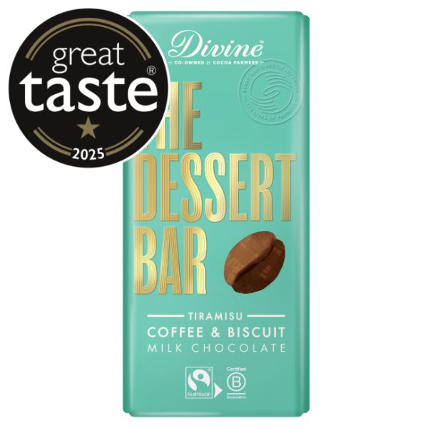 The Dessert Bar ~ 38% Milk Chocolate Tiramisu With Coffee And Biscuit