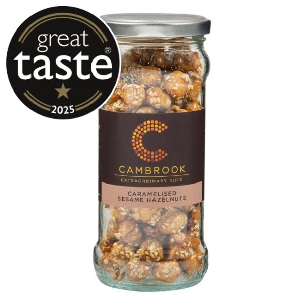 Large Jar ~ Caramelised Sesame Hazelnuts