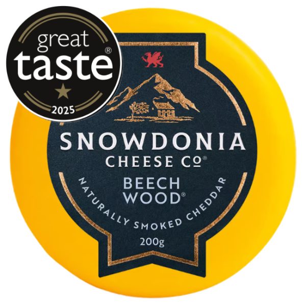 Beechwood ~ Mature Cheddar Naturally Smoked Over Beech