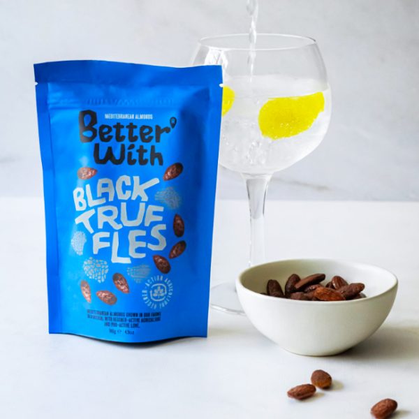 Black Truffle Almonds ~ Tube