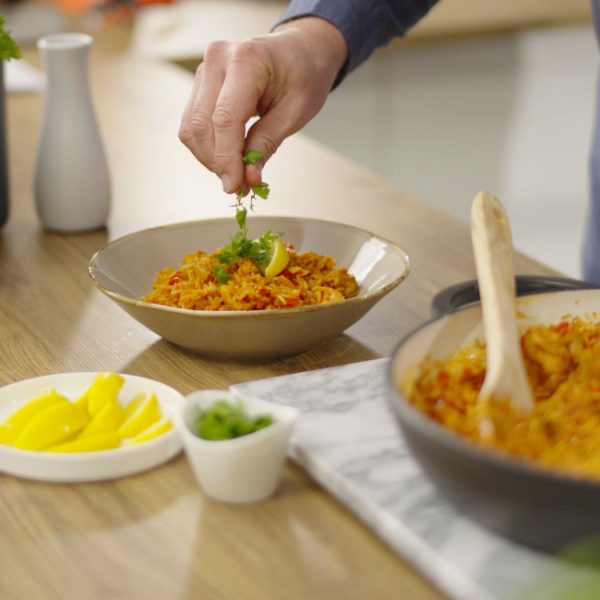 Spiced Chicken Persian Pilaf