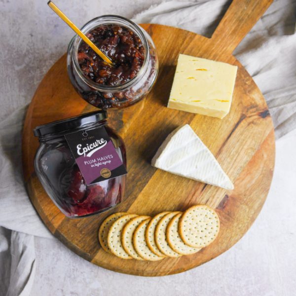 Plum Halves In Fruit Juice