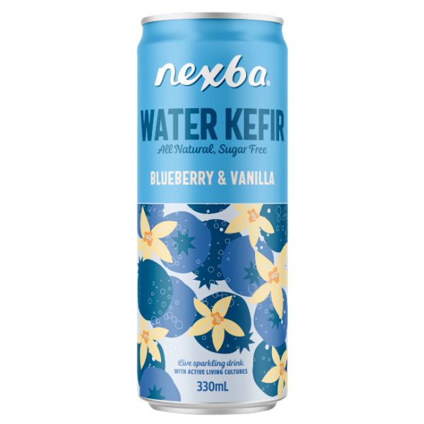 Blueberry & Vanilla Water Kefir