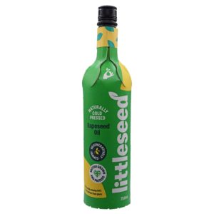 Naturally Cold Pressed Rapeseed Oil - Paper Bottle