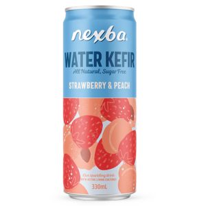 330Ml Can ~ Strawberry & Peach Kefir