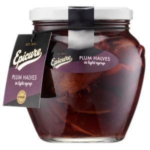 Plum Halves In Syrup